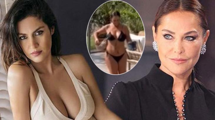 Hülya Avşar’ın bikinisiyle dans videosuna Tuğba Ekinci’den yorum gecikmedi!