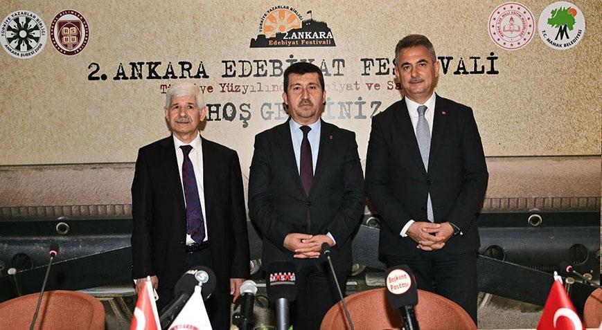 2’nci Ankara Edebiyat Festivali 12 Ekim’de başlıyor