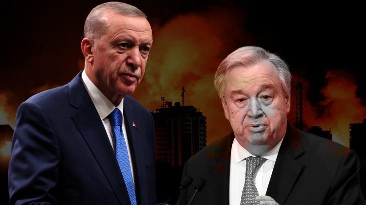 Son dakika: Erdoğan ‘barış’ için devrede! Guterres ile kritik görüşme…