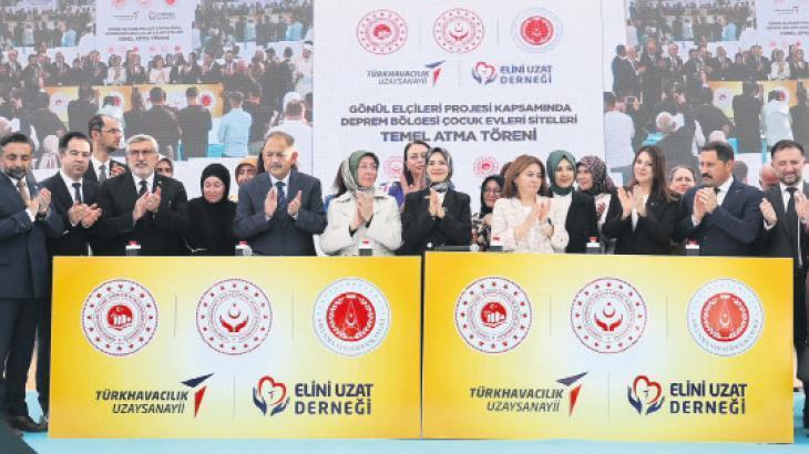 Depremzede çocuklara sıcak yuva