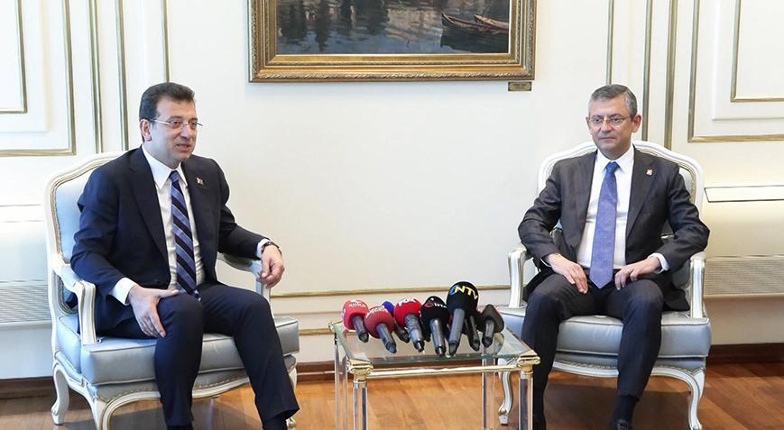 Özgür Özel’den Ekrem İmamoğlu’na ziyaret! Değişim mesajı