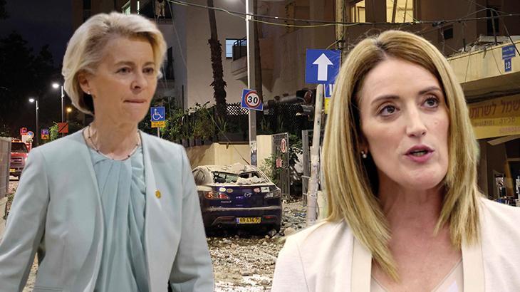 Ursula von der Leyen ve Roberta Metsola İsrail’e gidiyor