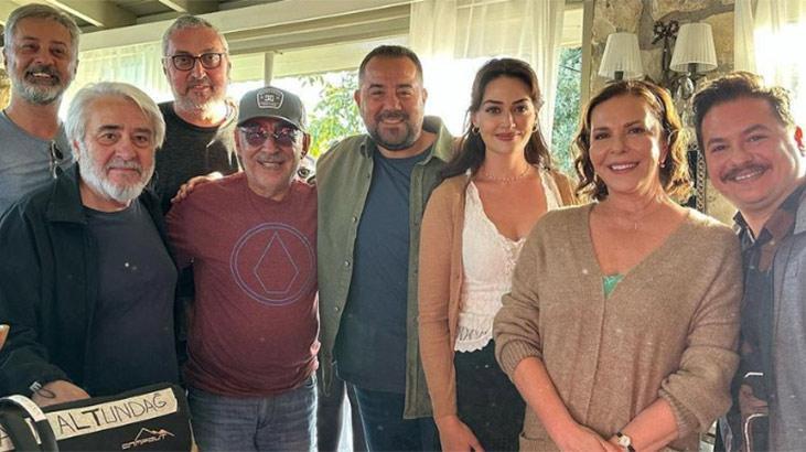 ‘Kalbimizin sahibi Şener Şen setimizi ziyaret etti’