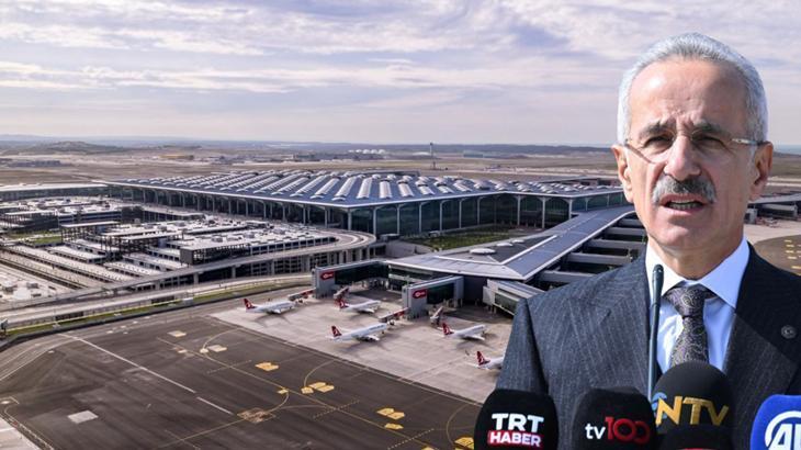Bakan Uraloğlu: İstanbul Havalimanı Avrupa’nın zirvesinde
