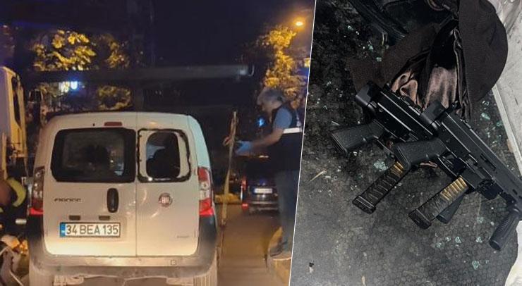 İstanbul’da otomatik silahlar bulundu