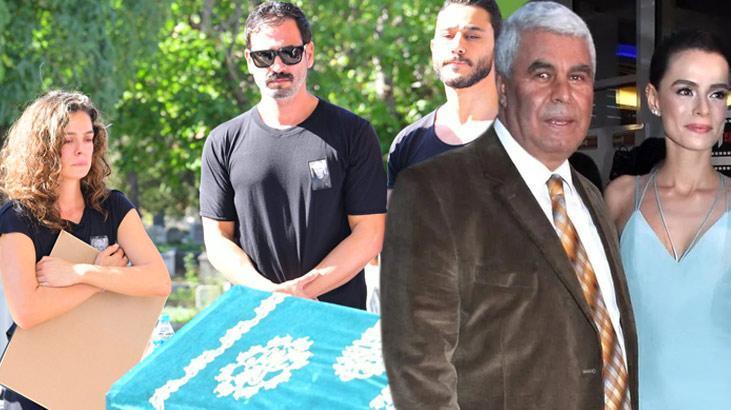 Özge Özpirinçci’den babasına veda! Oyuncu arkadaşları yalnız bırakmadı