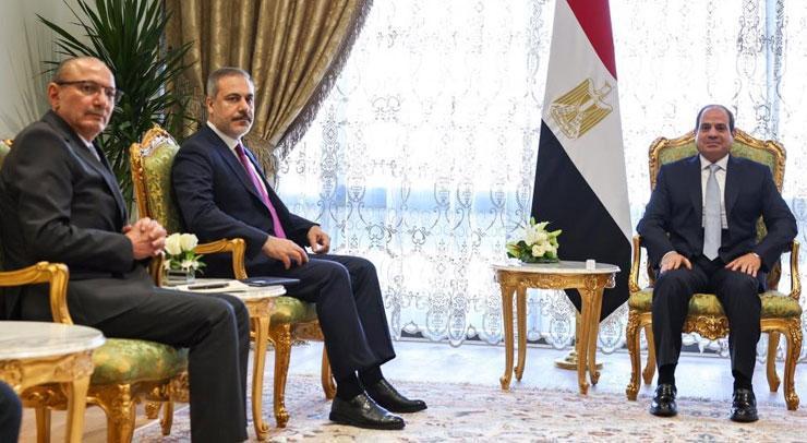 Kahire’de kritik temaslar! ‘Gazze’ye acil erişim sağlanmalı’