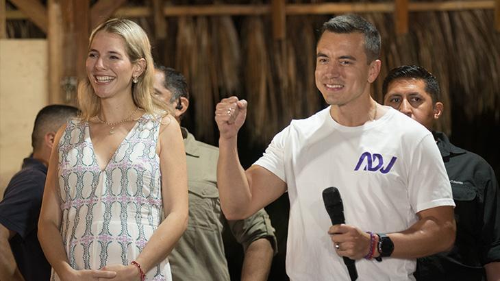 Ekvadorlu iş insanı ülkenin en genç lideri oldu