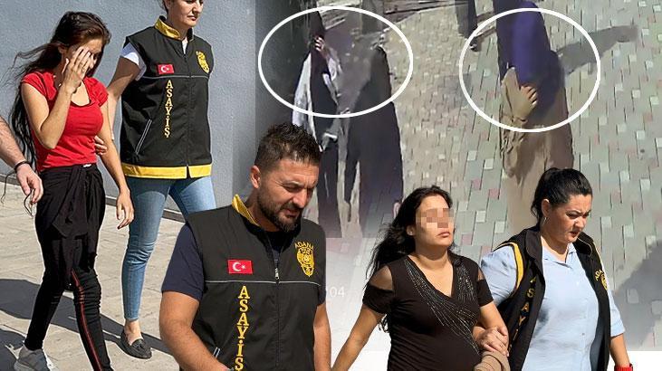 Yüzlerini gizliyorlardı, sokakta yürürken yakalandılar!