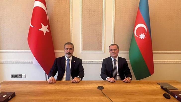 Bakan Fidan, Azerbaycanlı mevkidaşı Bayramov ile görüştü