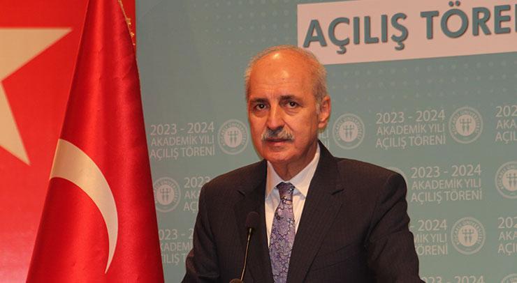 Kurtulmuş: Dünyaya insanlık dersi vermek durumundayız