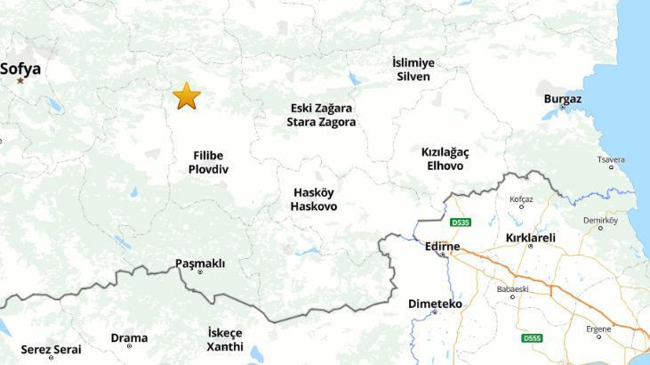 Bulgaristan’da 3.9 büyüklüğünde deprem