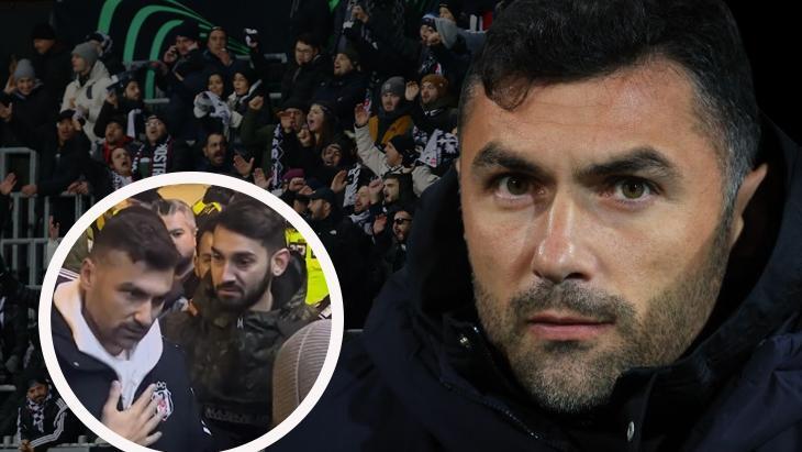Beşiktaş kafilesine otelde tepki! Burak Yılmaz: Çocuklar 6 saat yol gidecek, onlar gitsinler