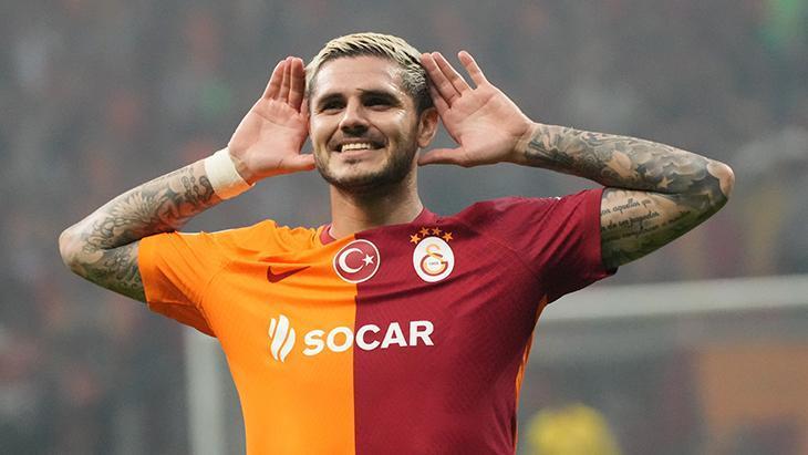 Galatasaray’ın gol makinesi Icardi Avrupa’nın zirvesinde! Ünlü yıldızları solladı