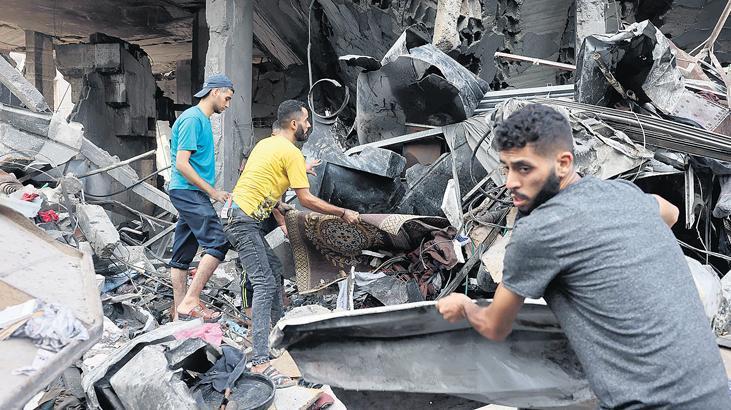 Gazze’de büyük yıkım!