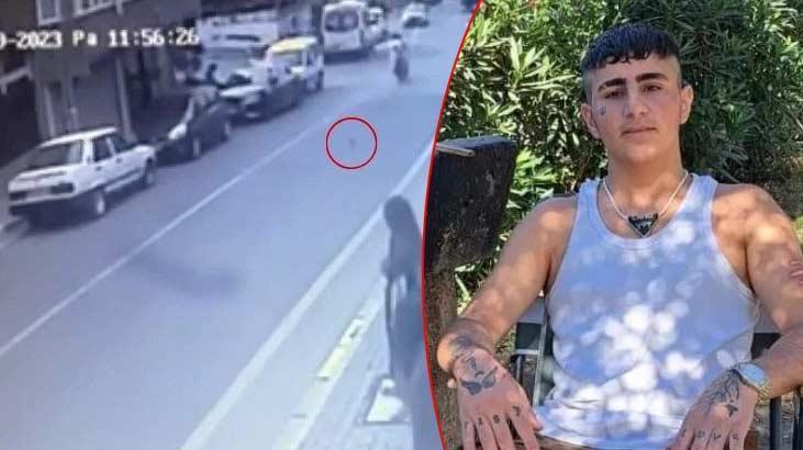 Motosikletten düşen 17 yaşındaki çocuk hayatını kaybetti