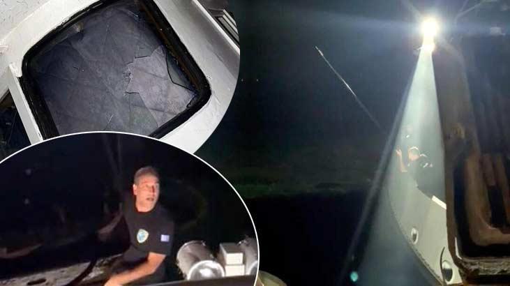 Yunan askerinden skandal! Türk balıkçıları demir çubukla taciz etti