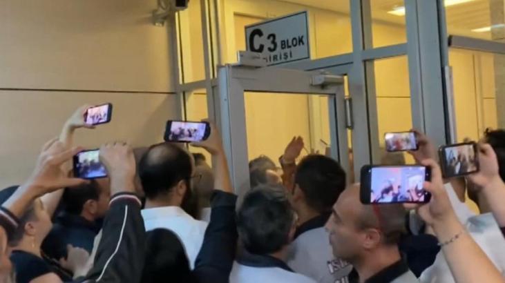 İstanbul Adliyesi’nde Can Atalay arbedesi yaşandı