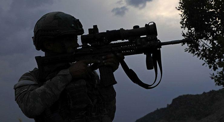 Saldırı girişiminde bulunan PKK’lı teröristler öldürüldü