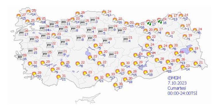 Dikkat! Meteoroloji yeni raporu yayımladı: Pazartesi gününden itibaren değişecek