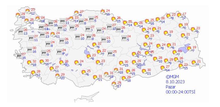 Dikkat! Meteoroloji yeni raporu yayımladı: Pazartesi gününden itibaren değişecek