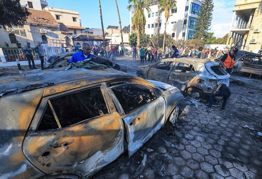 Feci görüntüler ortaya çıktı! Gün ağardı, kan kaplı ambulans kadrajda