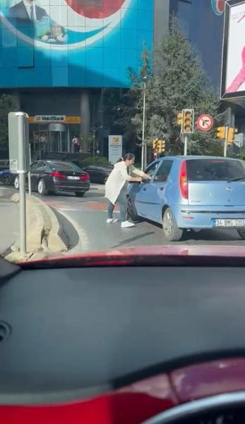 Kendisini uyaran sürücüye saldırdı: Artık trafiğe çıkması yasak