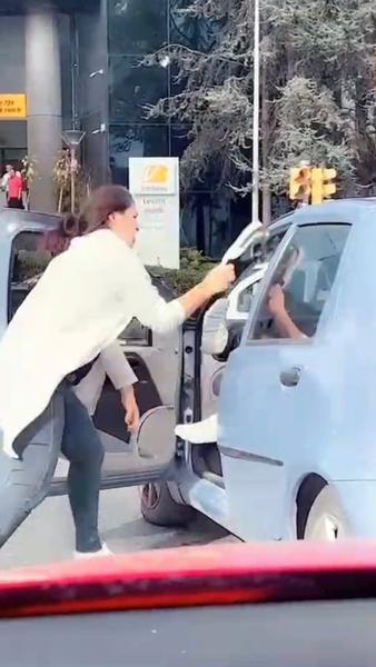 Kendisini uyaran sürücüye saldırdı: Artık trafiğe çıkması yasak