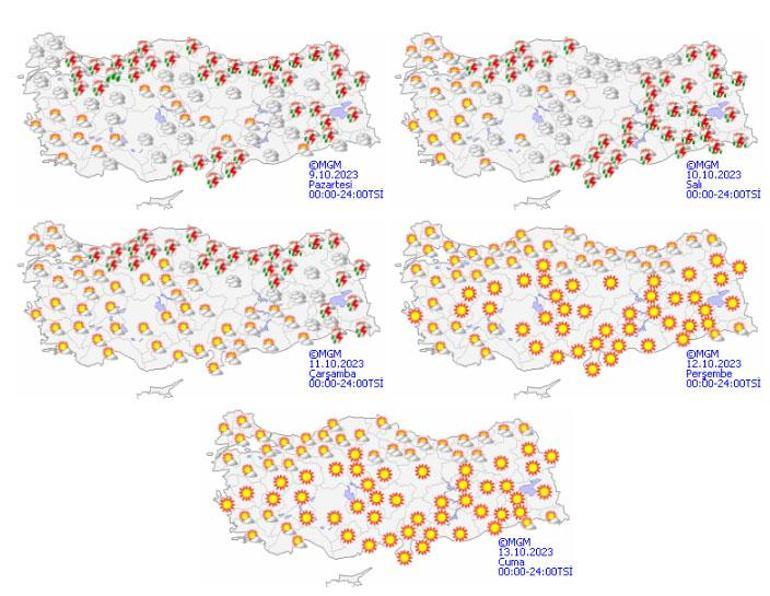 Meteoroloji'den 14 kent 'sarı' için uyarı! Perşembe gününe kadar dikkat