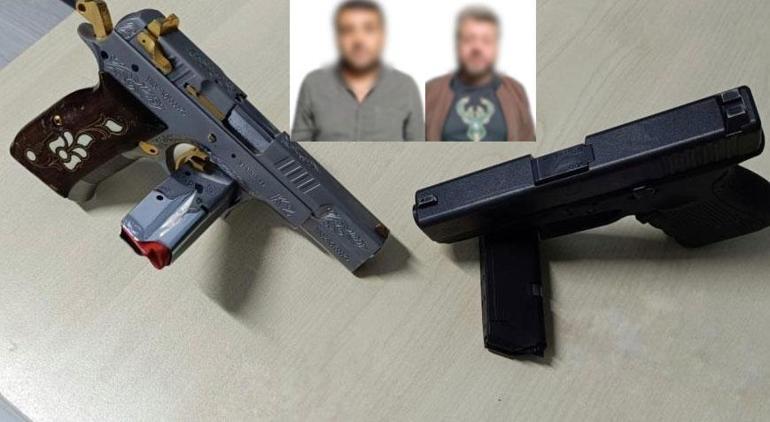 Sazlıbosna Gölü’nün kenarında kabus! Silahla atış yapan 2 kişi yakalandı