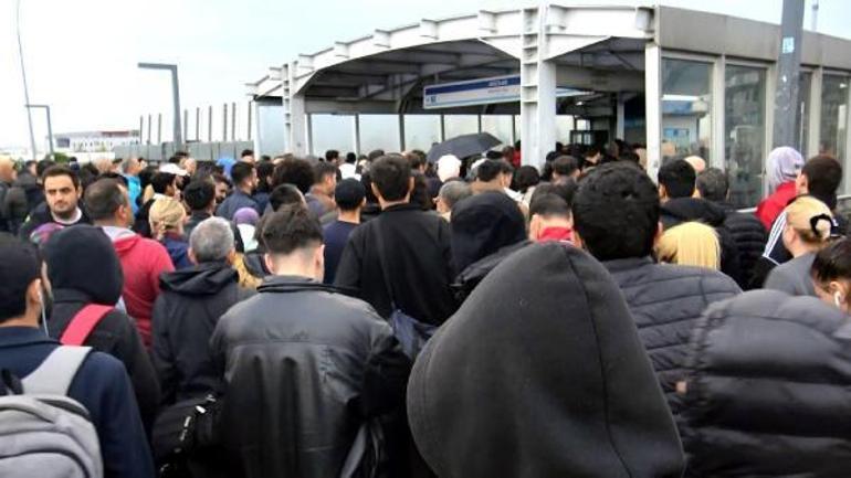 İstanbul'da yağmur trafiği