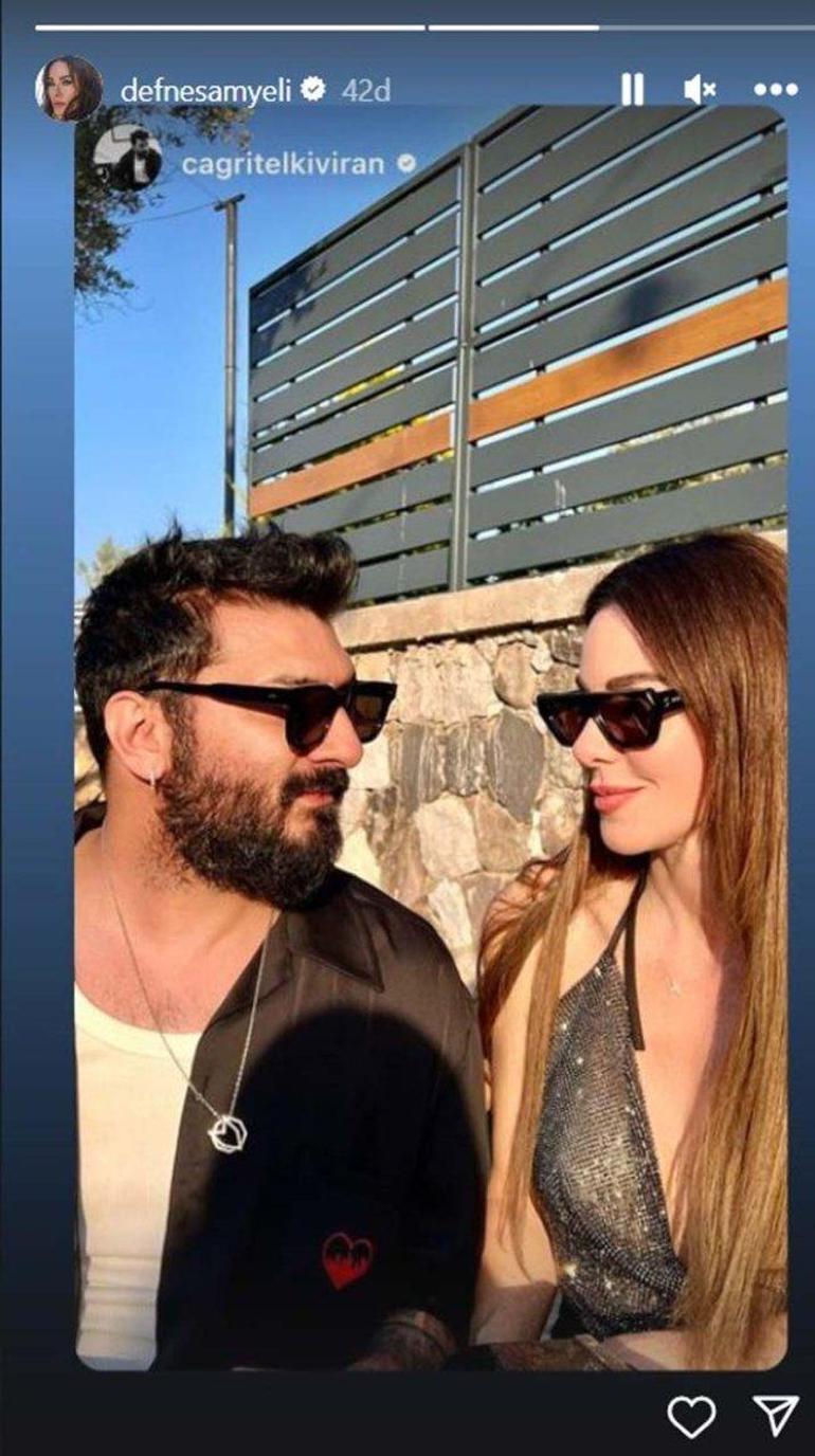Defne Samyeli dikiz aynasını kendisine siper etti: Saçma sapan bir yerde çekmeyin!