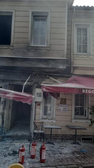 Çiçek koparmak istedi 100 bin liralık zarar verdi