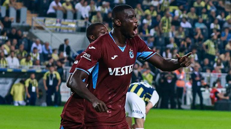 Trabzonspor'da Paul Onuachu, Alexander Sörloth'u yakaladı! Andreas Cornelius'u geride bıraktı