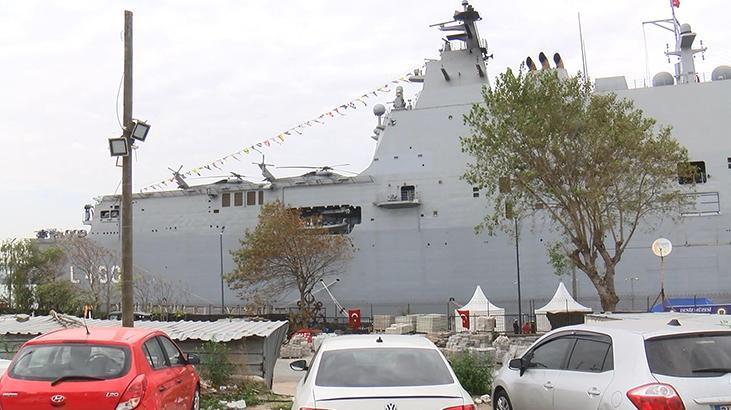 TCG Anadolu İstanbul’da ziyarete açıldı