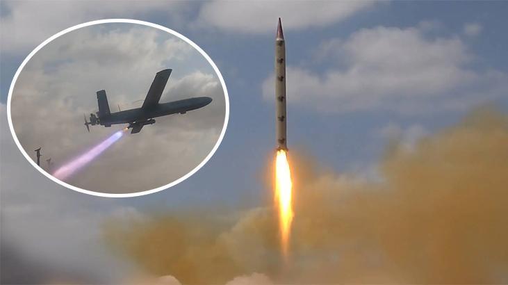 Füzeler ortaya çıktı! Dünya bu görüntüyü konuşuyor