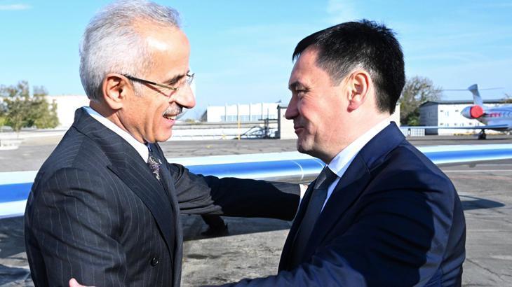 Bakan Uraloğlu, Özbek mevkidaşı Makhkamov ile görüştü