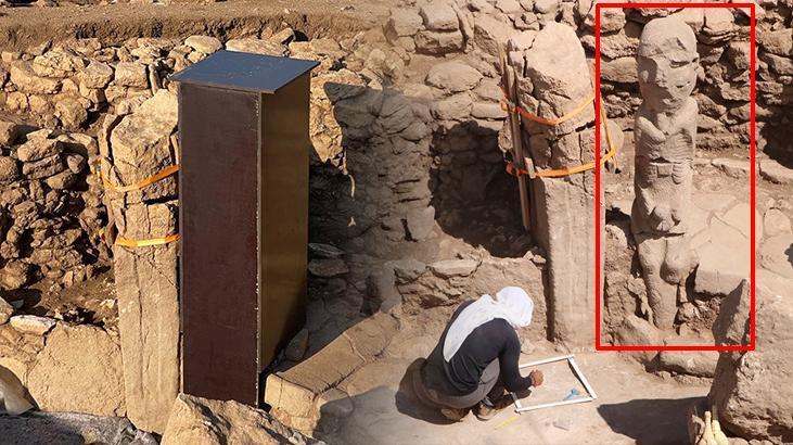 Karahantepe’deki insan heykeline ‘kutulu koruma’ tartışma yarattı