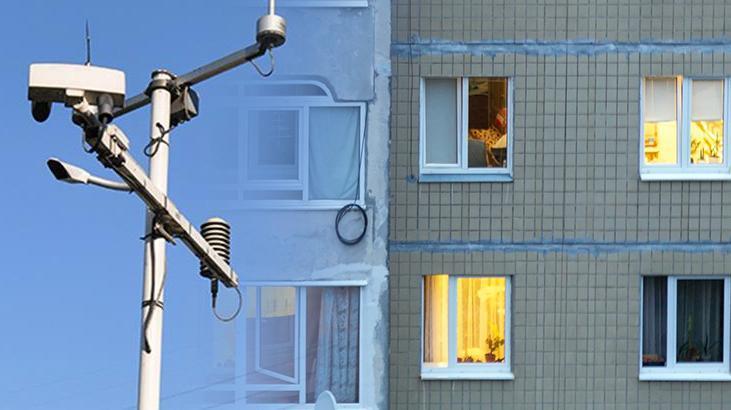 İstanbul’da afet kameralarıyla otel ve bina pencerelerinden içerideki insanlara yakın iddiası