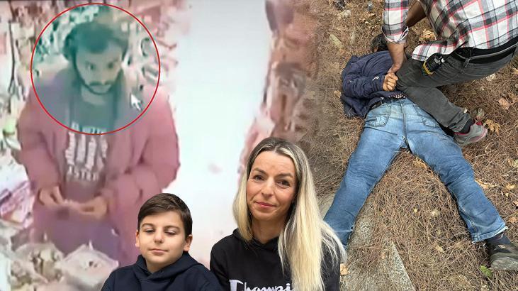 Yusuf’un yüzüne biber gazı sıkan şüpheliyi gözleri ele verdi