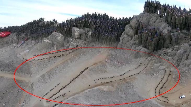 MSB paylaştı: Tüyleri diken diken eden görüntü