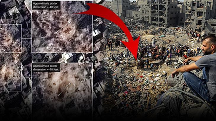 İsrail yasaklı silahla vurdu! 1800 tonluk bombada gizli fitil