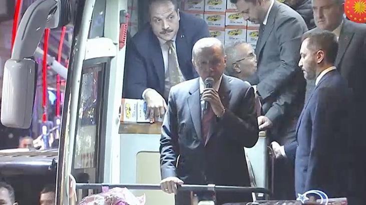 Cumhurbaşkanı Erdoğan, Rize’de vatandaşlara seslendi! Yerel seçim mesajı