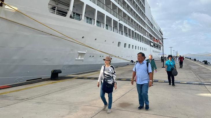 Bodrum’da kruvaziyer turizmi! Gemi, akşam saatlerinde hareket edecek
