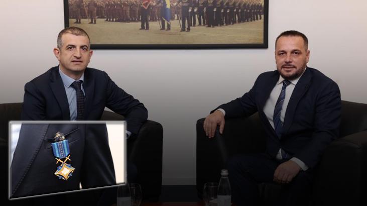 Haluk Bayraktar’a Kosova’da ‘Üstün Hizmet’ madalyası