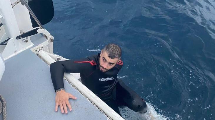 Bodrum’da kaçak göçmenlere operasyon! Yüzerek geçmek istedi, yakalandı