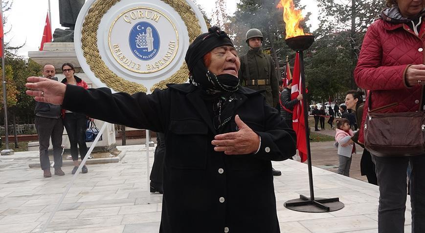 65 yaşındaki kadından Ata’ya şiir