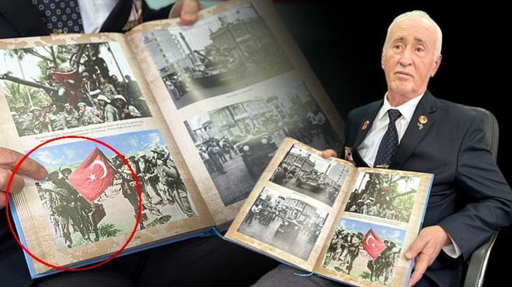 Sembol fotoğraftaki asker: Küvette sarı saçlı bir kadın, kolunun altında da 2 çocuk vardı