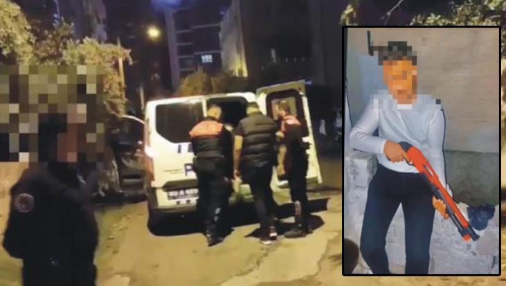 Osmaniye’de skandal görüntü! Silahlarıyla yakalandı