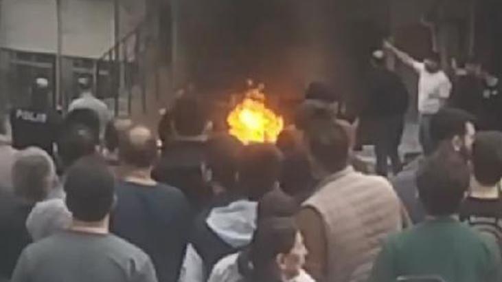Küçükçekmece’de bir binada doğal gaz kaynaklı patlama